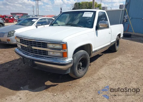 1990 Chevrolet Gmt-400 C1500 из США, поврежденный, VIN 1GCDC14K3LZ146113